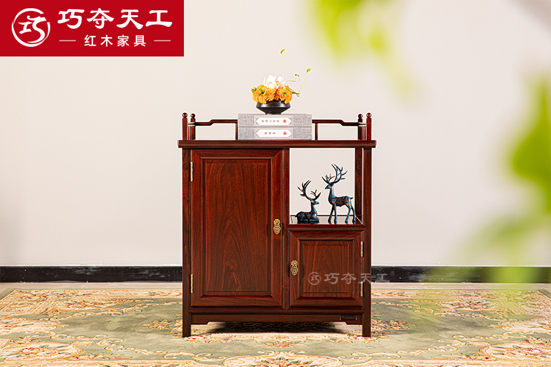 围栏茶水架