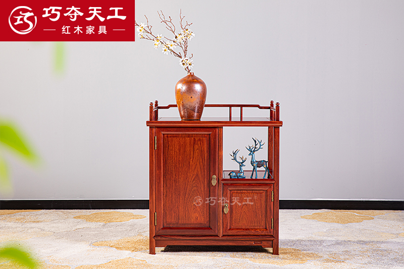 围栏茶水架